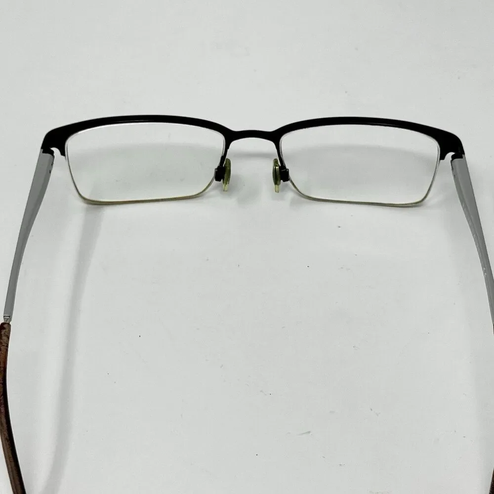 Ralph Lauren RL 5089 9281 Black Silver Metal Eyeglass Frames 54-18-140